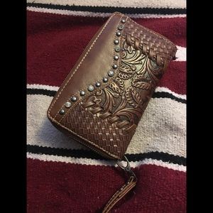 Trinity Ranch wristlet wallet
